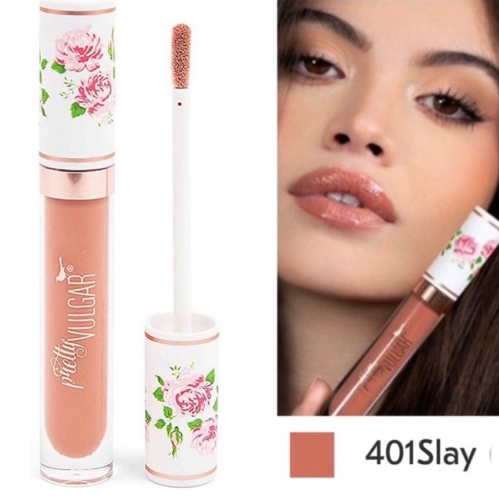 Pretty Vulgar CEO Of Lip Gloss 401 Slay Lip Gloss - Peach Nude